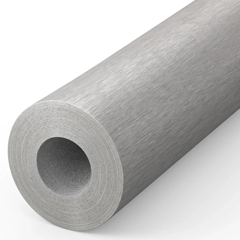 Molded fiberglass umbrella pole section